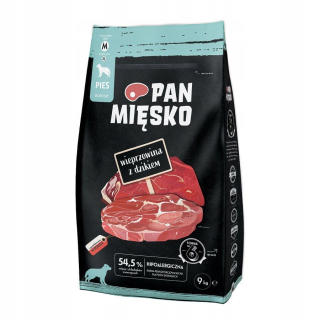 Pan Mięsko suché bravčové krmivo 9 kg